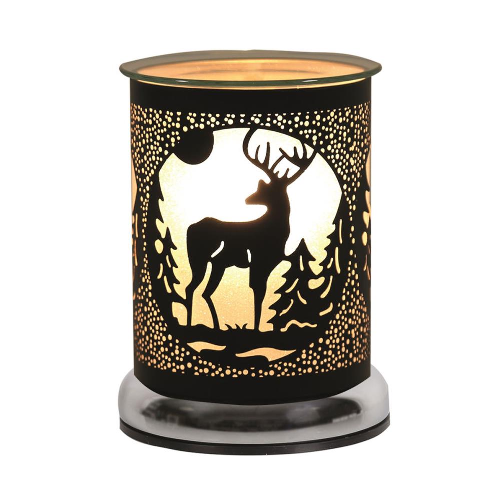 Aroma Black Stag Cylinder Electric Wax Melt Warmer £21.59